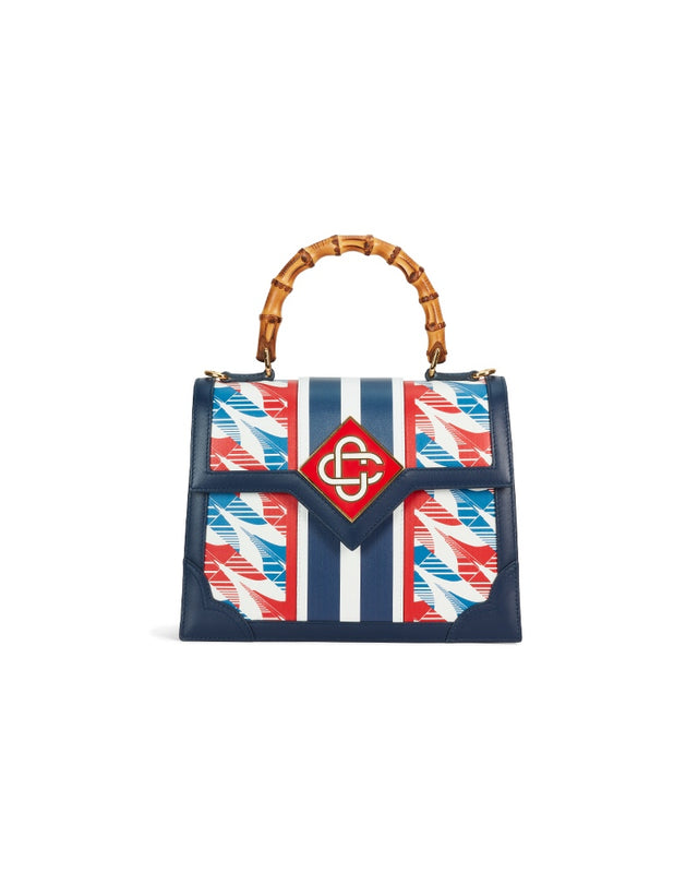 casablanca Houndstooth Jeanne Bag | Casablanca Paris