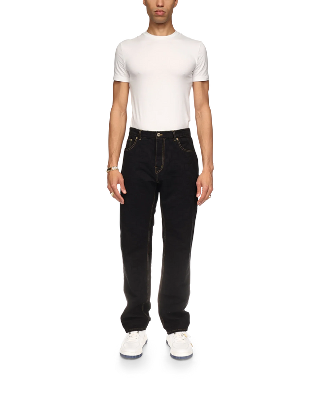 Casablanca Jacquard Denim Jeans | Casablanca Paris