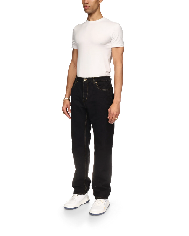 Casablanca Jacquard Denim Jeans | Casablanca Paris