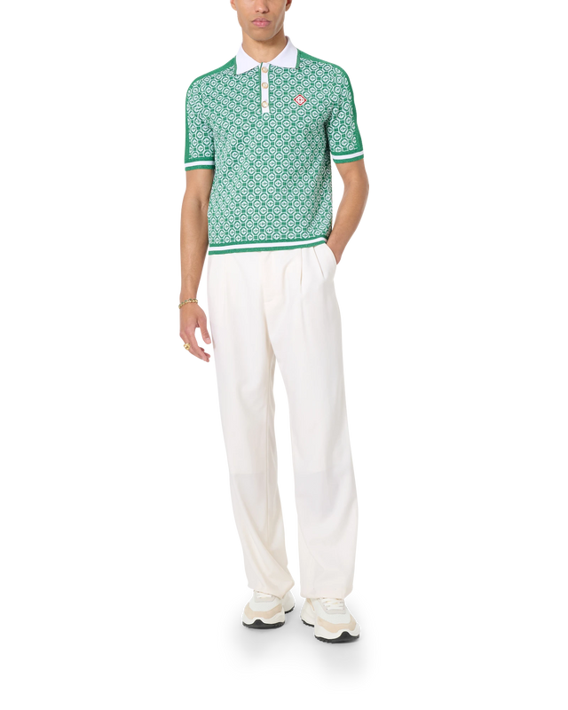 Casablanca Jacquard Polo | Casablanca Paris