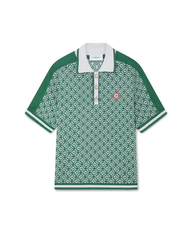 casablanca Jacquard Polo | Casablanca Paris