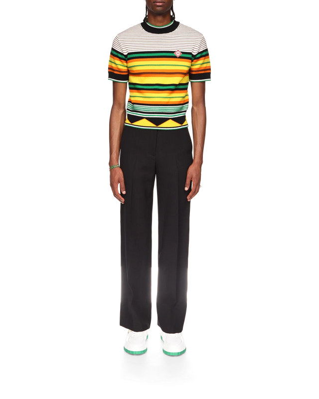 Casablanca Knit Striped T-Shirt | Casablanca Paris