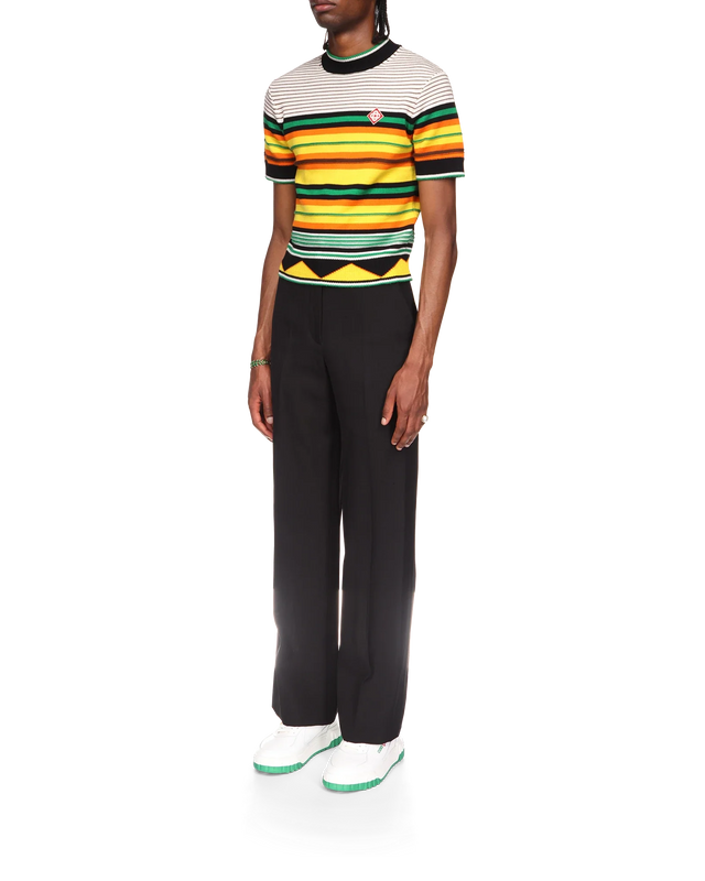 Casablanca Knit Striped T-Shirt | Casablanca Paris