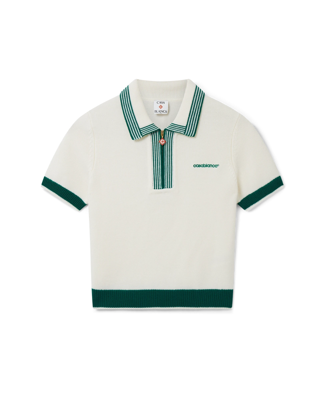 casablanca Knit Tennis Polo Shirt | Casablanca Paris