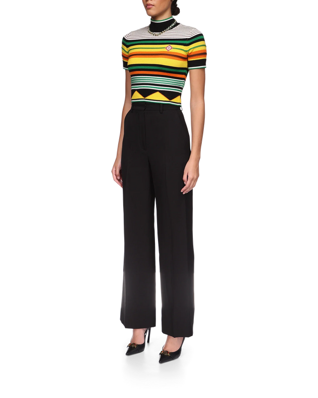 Casablanca Knitted Striped Shirt | Casablanca Paris