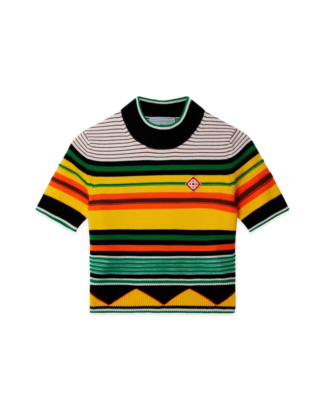 casablanca Knitted Striped Shirt | Casablanca Paris