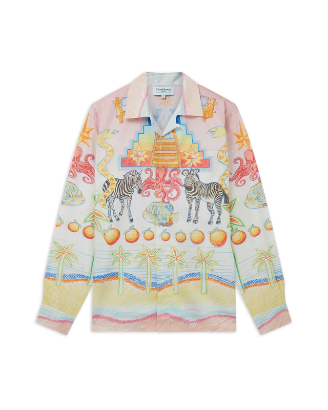 casablanca L'Arbre De Vie Shirt | Casablanca Paris