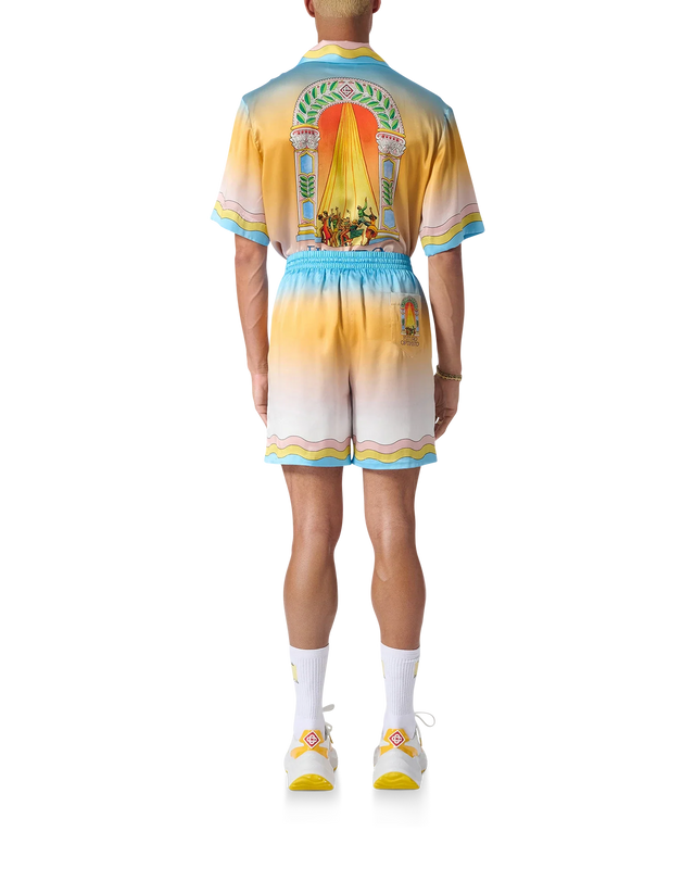 Casablanca La Danse Silk Shorts | Casablanca Paris