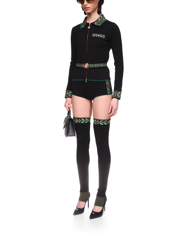 Casablanca Laurel Knit Jacket | Casablanca Paris