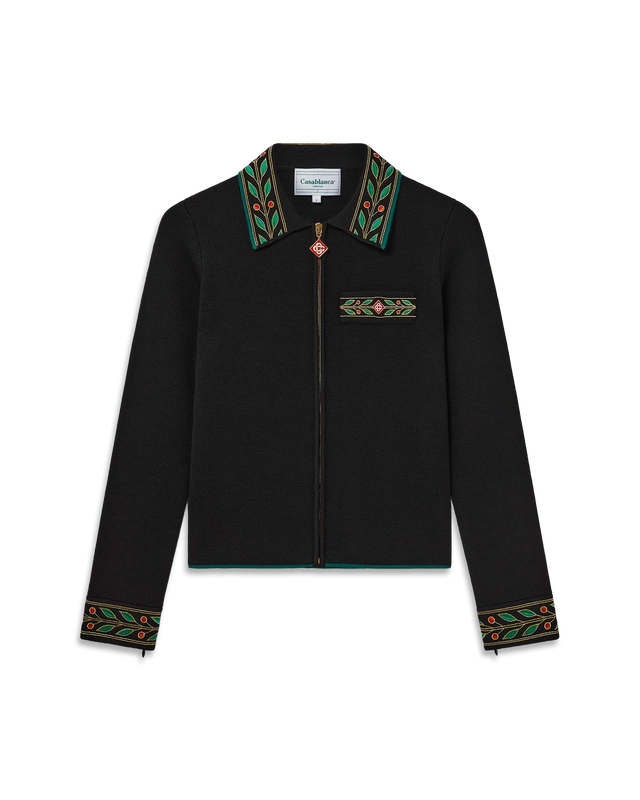 casablanca Laurel Knit Jacket | Casablanca Paris