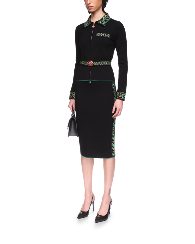 Casablanca Laurel Knit Skirt | Casablanca Paris