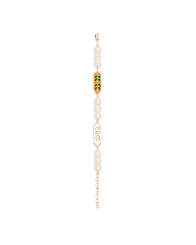 casablanca Laurel Pearl Bracelet | Casablanca Paris