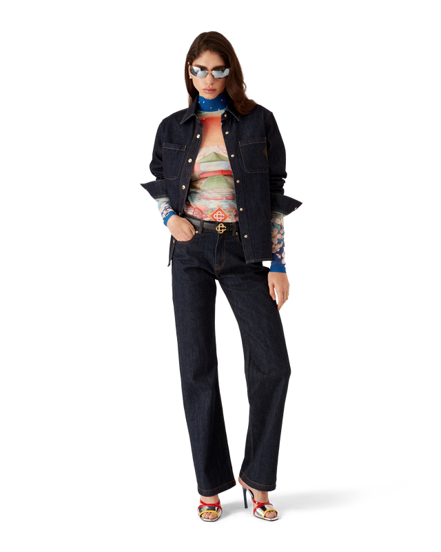 Casablanca Laurel Selvedge Denim Jeans– Casablanca