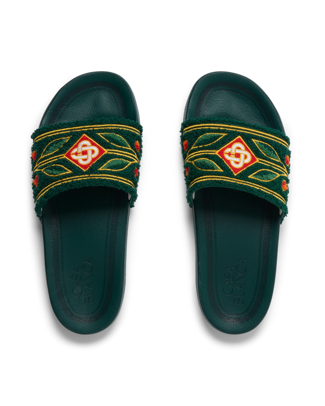 Casablanca Laurel Terry Slider | Casablanca Paris