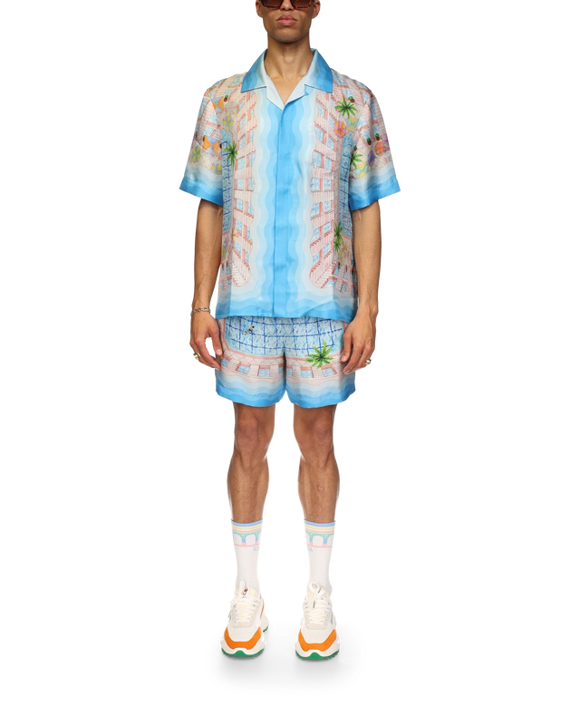 Casablanca Le Plongeon Silk Shirt | Casablanca Paris