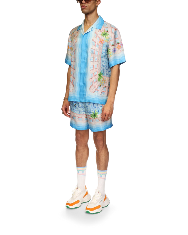 Casablanca Le Plongeon Silk Shirt | Casablanca Paris