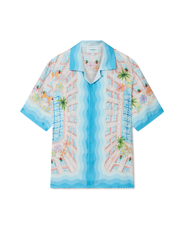 casablanca Le Plongeon Silk Shirt | Casablanca Paris