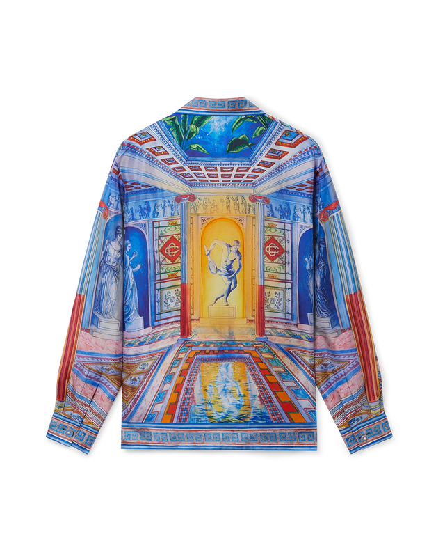 casablanca Le Temple Silk Shirt | Casablanca Paris