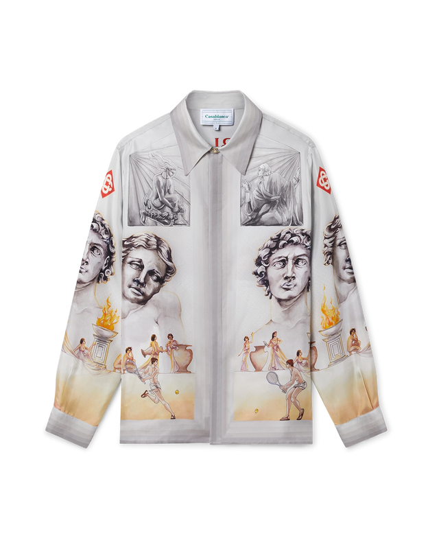 Casablanca Le Theatre Silk Shirt | Casablanca Paris