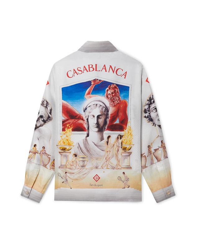 casablanca Le Theatre Silk Shirt | Casablanca Paris