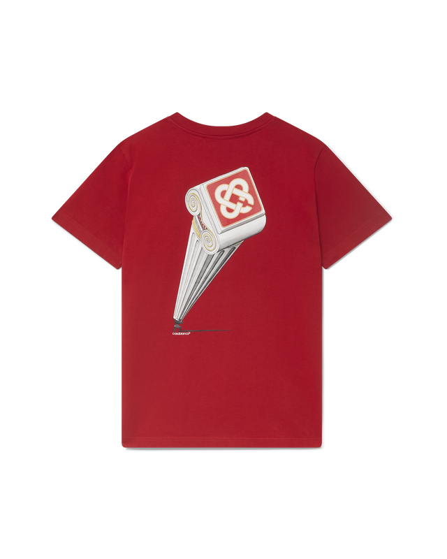 casablanca Leaning Column T-Shirt | Casablanca Paris