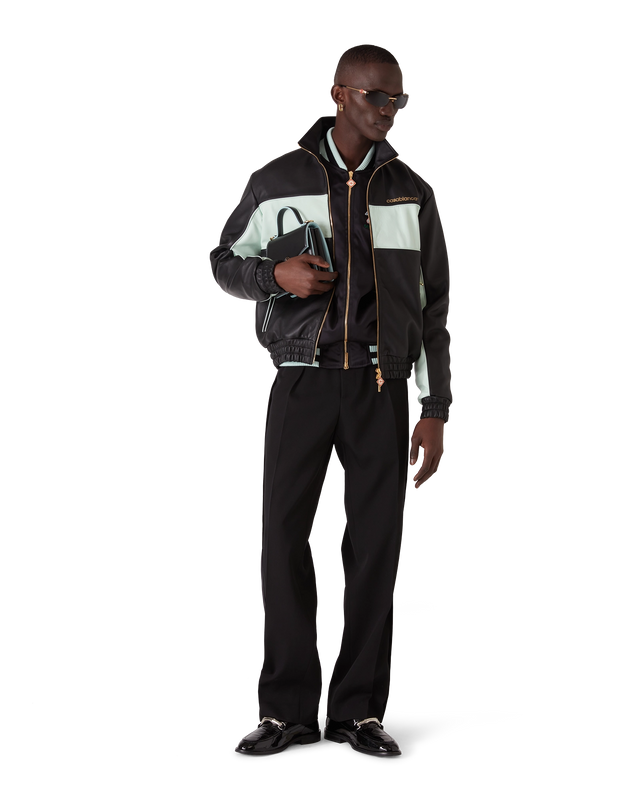 Casablanca Leather Track Jacket– Casablanca