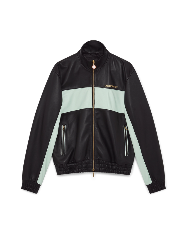 casablanca Leather Track Jacket– Casablanca