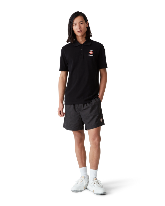 Casablanca Logo Pique Polo Shirt– Casablanca