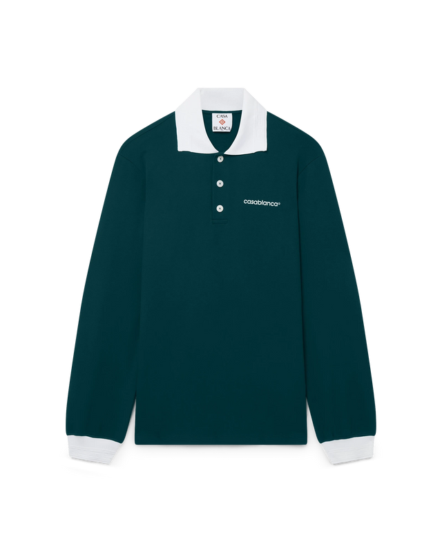 casablanca Long Sleeve Polo Shirt– Casablanca