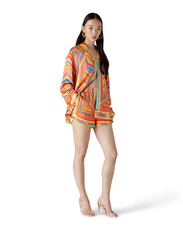 Casablanca Low Rider Silk Shorts | Casablanca Paris