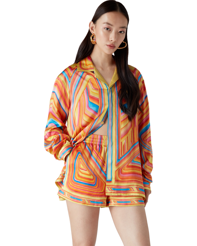 Casablanca Low Rider Silk Shorts | Casablanca Paris