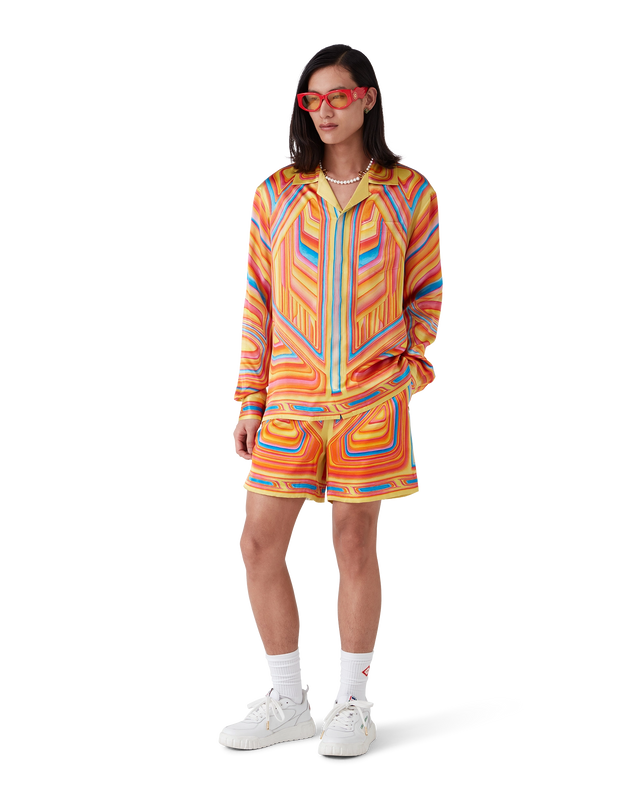 Casablanca Low Rider Silk Shorts | Casablanca Paris