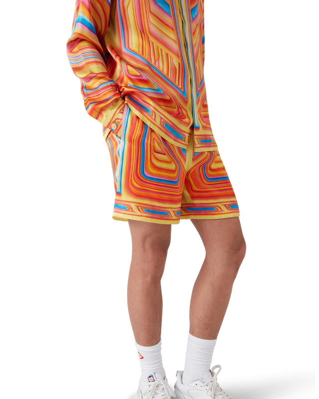 Casablanca Low Rider Silk Shorts | Casablanca Paris