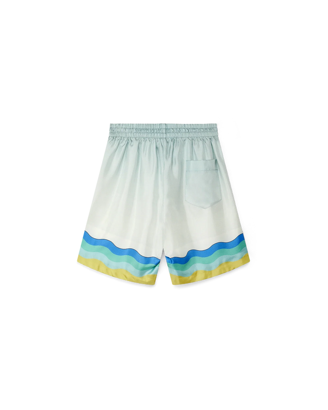 Casablanca Memphis Icon Silk Shorts– Casablanca