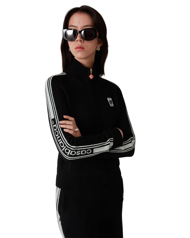Casablanca Merino Knit Track Jacket– Casablanca