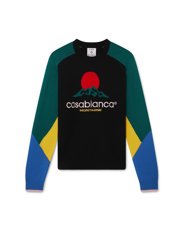 casablanca Merino Montagne Jumper– Casablanca