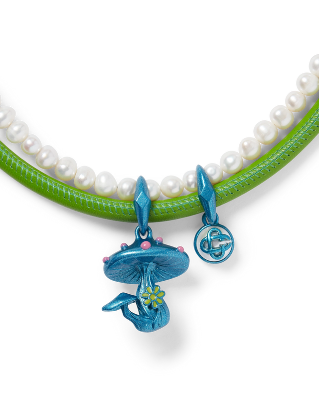 Casablanca Mini Mushroom Necklace | Casablanca Paris