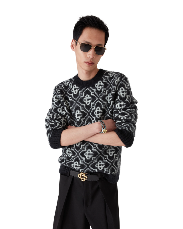 Casablanca Mohair Monogram Jumper– Casablanca