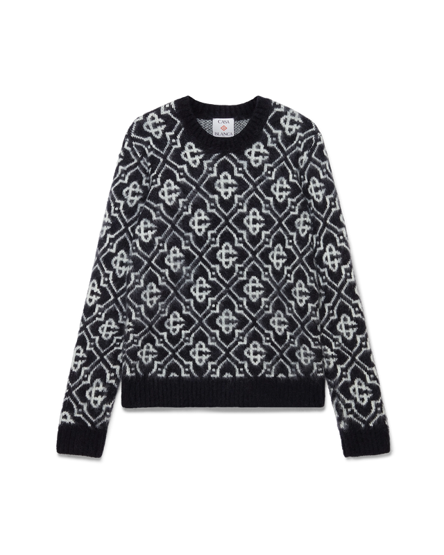 casablanca Mohair Monogram Jumper– Casablanca