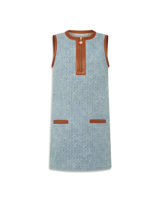 casablanca Monogram Denim Dress | Casablanca Paris