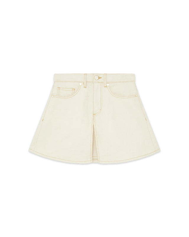 casablanca Monogram Denim Skirt | Casablanca Paris