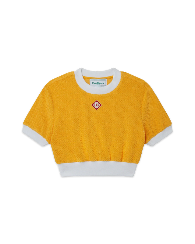 casablanca Monogram Terry Top | Casablanca Paris