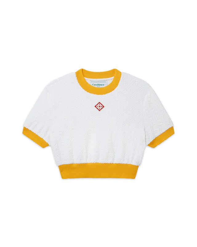 casablanca Monogram Terry Top | Casablanca Paris
