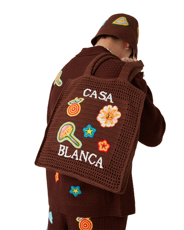 Casablanca Motif Crochet Bag– Casablanca