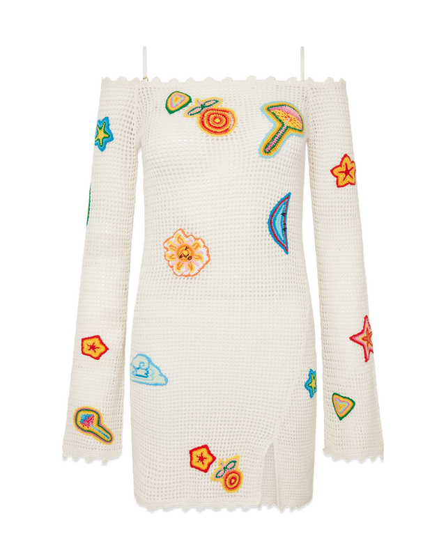 casablanca Motif Crochet Dress | Casablanca Paris