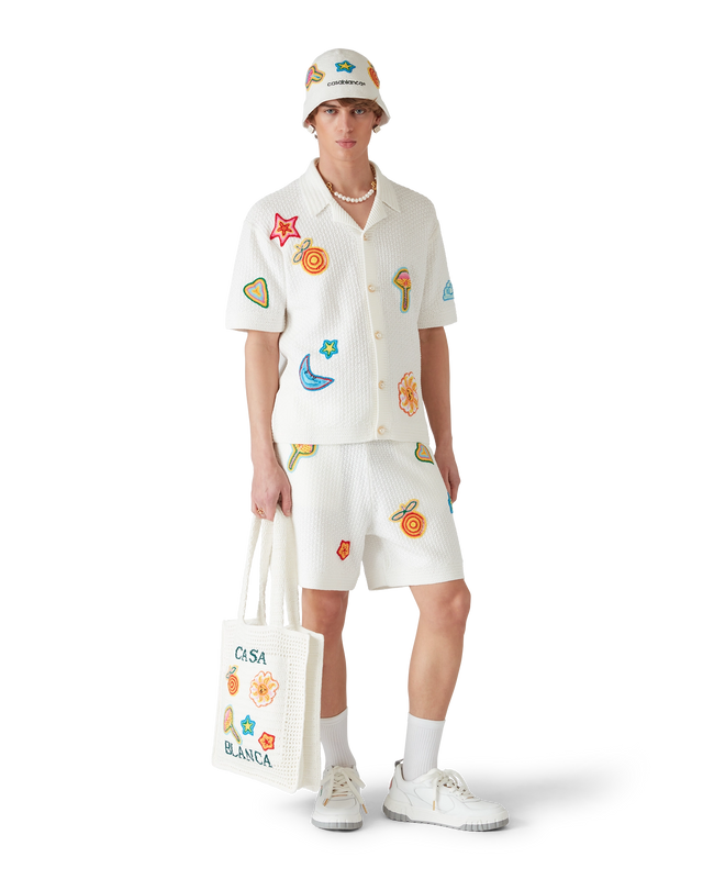 Casablanca Motif Crochet Hat | Casablanca Paris