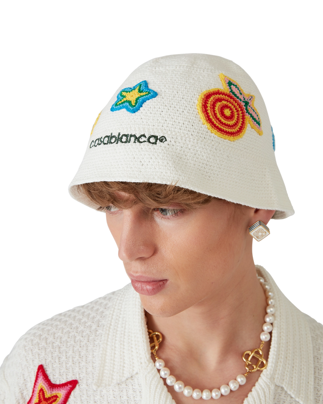 Casablanca Motif Crochet Hat | Casablanca Paris