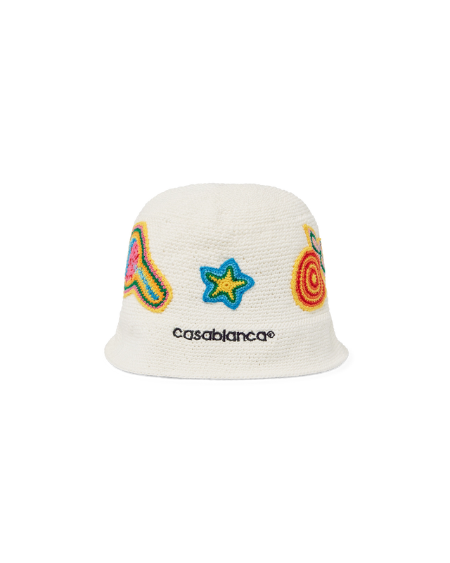 casablanca Motif Crochet Hat | Casablanca Paris