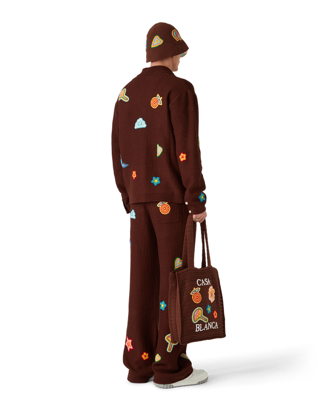 Casablanca Motif Crochet Shirt | Casablanca Paris