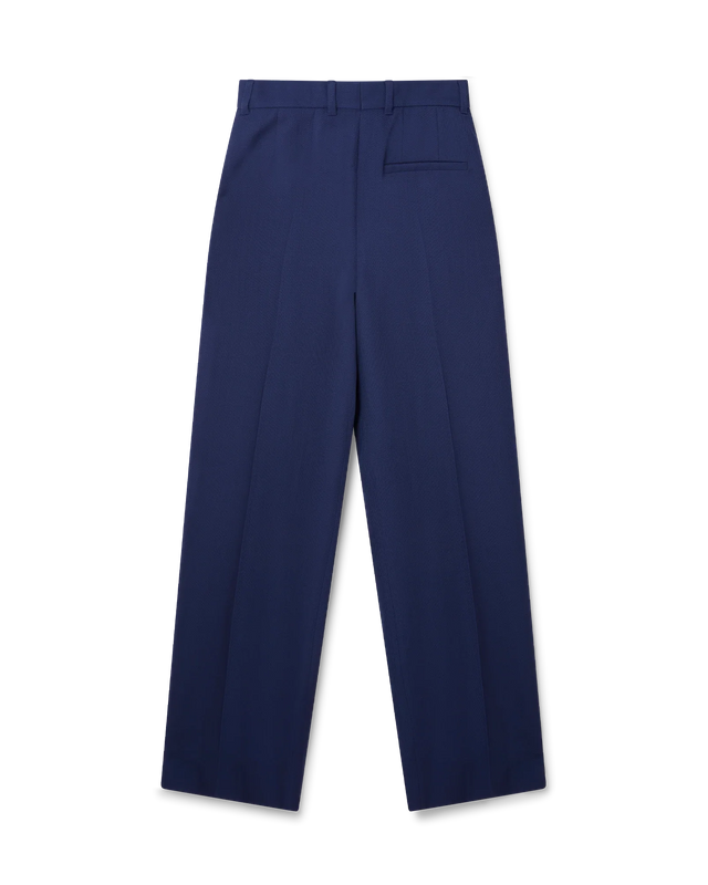 Casablanca Navy Wide Leg Trousers | Casablanca Paris